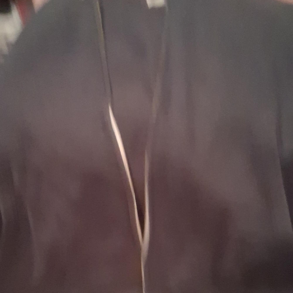 Black Jacket with Gold Zipper